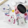 Daisy Macrame Kit Polyester Earphone Case DIY Small Portable Earphone Pouch Festival Gift for Beginners Tutorial