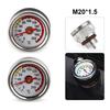 Motorcycle Oil Temperature Gauge, 0-200℃ Engine Oil Temperature Gauge, M20x1.5 Oil Filter Caps Temperature Meter