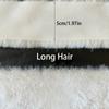 1M Sewing DIY Craft Plush Fur Stripe Furry Fluffy Faux Rabbit Fur Tape Trimming Ribbon