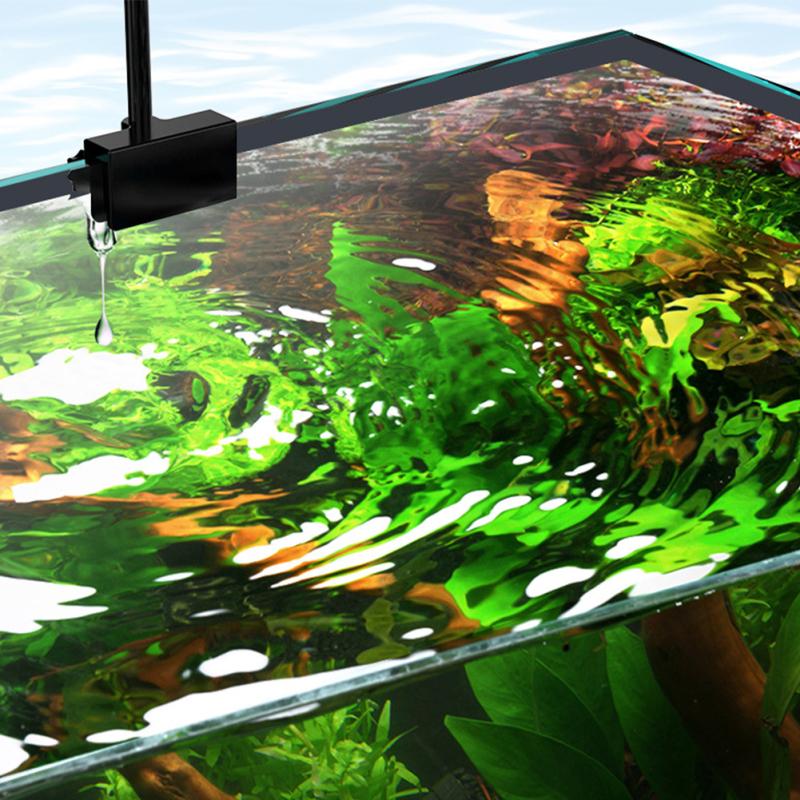 Светодиодный светильник для аквариума, светильник для аквариума с креплением на клипсу, регулируемой яркостью, вращением на 360°, полным спектром