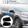 Motoforti 2 шт. Левая Правая Сторона Колпачок Накладка на Зеркало Бокового Вида в Форме Бычьего Рога для Honda CRV 2017-2022, Автомобильная Накладка на Зеркало Заднего Вида, Корпус Зеркала Бокового Вида Двери