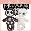 Новая плюшевая игрушка-кукла скелет и мумия на Хэллоуин, брелок, доступен индивидуальный логотип для оптовой продажи
