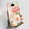 Case For Sony Xperia 20/Xperia 8/SOV42/Xperia 8 Lite Phone Case Luxury Fashion Butterfly Flowers Black Silicone Soft Back Cover