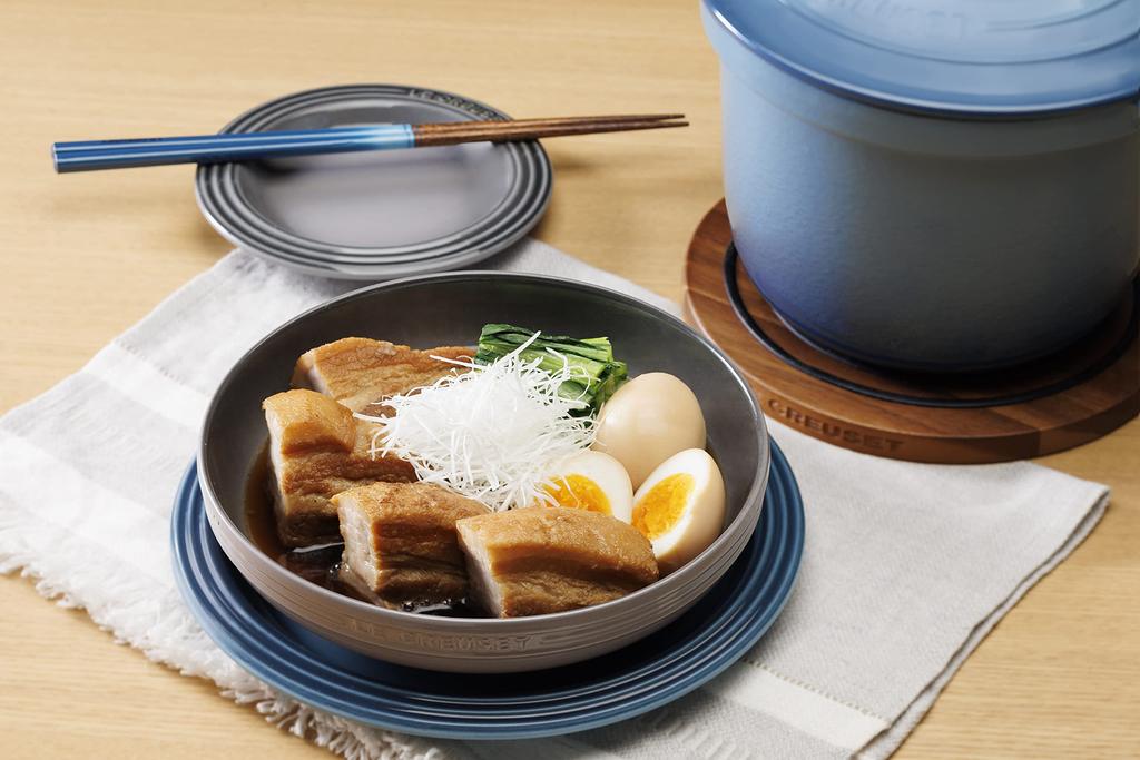 Круглая форма Le Creuset Deep Heat Cold Microwave Dishwasher Oven, жаропрочная, для запекания, карри, пасты, японская тарелка, 20 см, кремень, устойчивая,