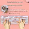 Бесшумная проводная клавиатура Chocolate Punk - USB для дома, офиса, игр и набора текста