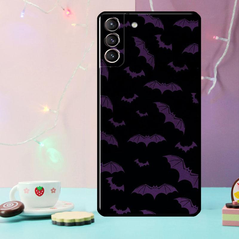 Чехол для телефона 'Летучие мыши-вампиры' для Samsung Galaxy S24 Ultra S20 S21 S22 S23 S25 Ultra S9 S10 Plus S24 FE