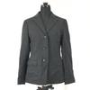 BALLSEY Lanerie Verzoletto Wool Tailored Blazer Jacket Women L Dark Gray Made In Japan(USED)