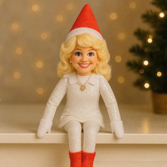 Christmas Elf Doll Plush Toy Fine Workmanship Handcrafted Stuffed Elf Toy Christmas Birthdays Decoration Elf Figurine Ornament