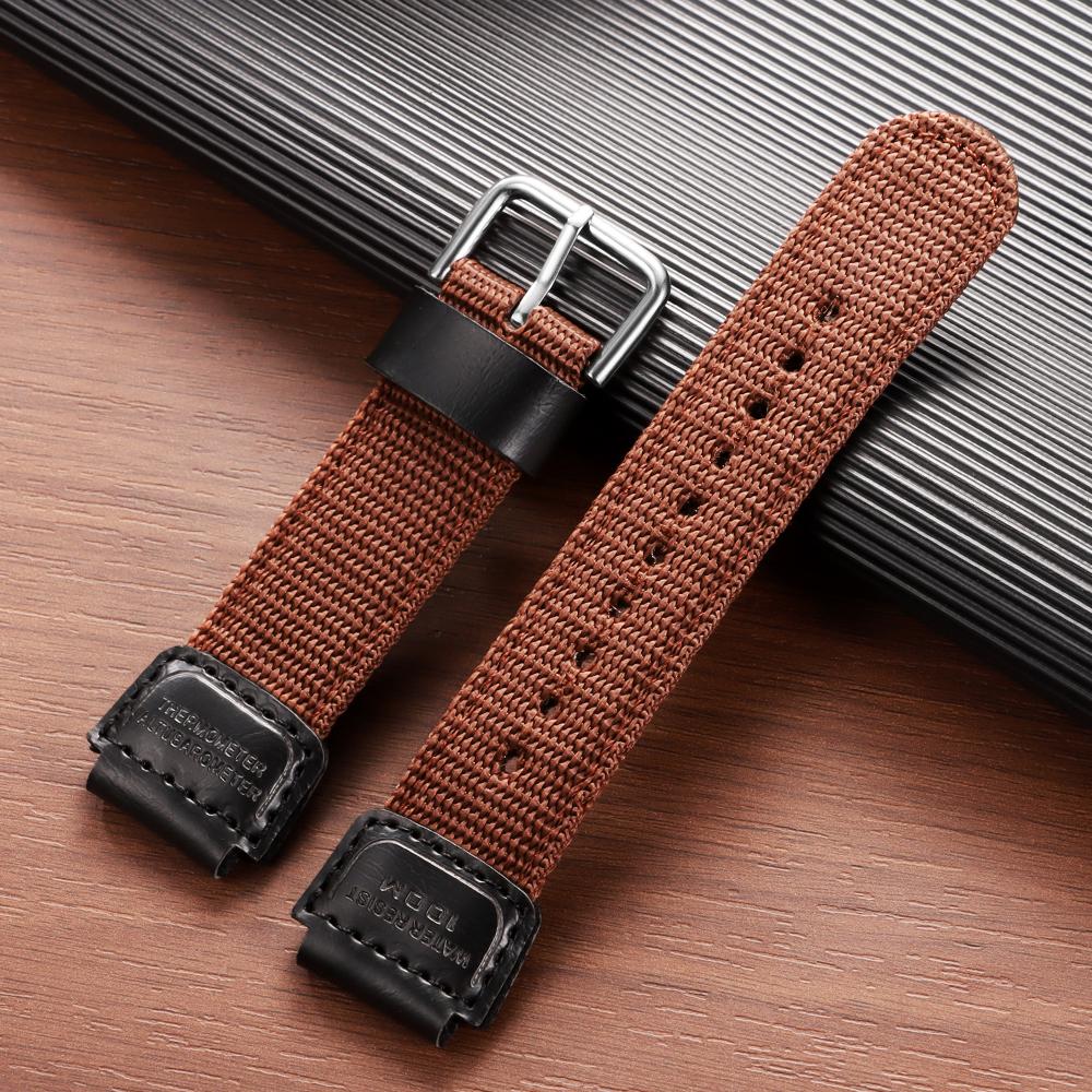 Новый нейлоновый ремешок для часов 19 мм для Casio FT-500WC Мужской холщовый ремешок для кварцевых часов Задающий тренды стиль Браслет Relogio для мужчин и женщин