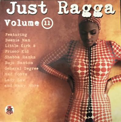 LP Пластинка VARIOUS - Just Ragga Volume 11 CRLP62 Charm 1997 UK Регги, Ска и Даб Б/У