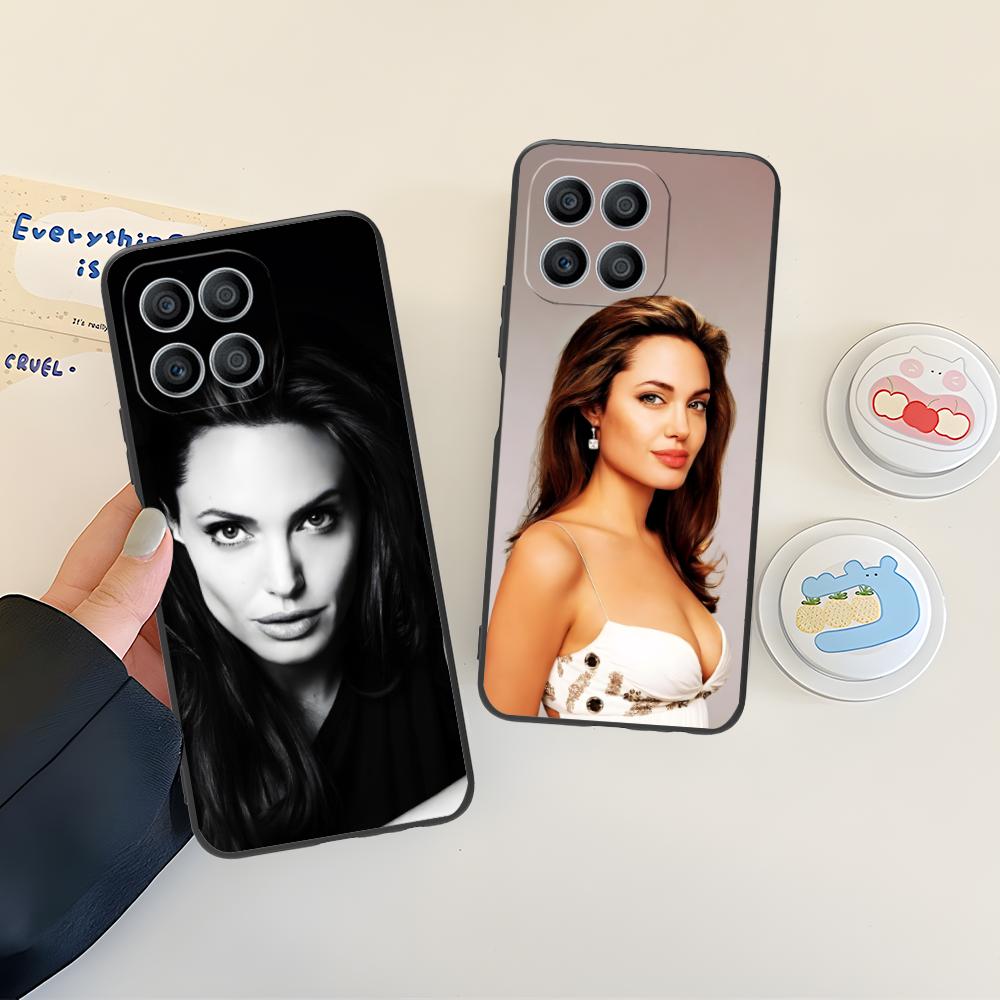 Матовый ТПУ чехол для мобильного телефона Angel Jolie для Honor 90 80 70 60 50 30 20 10 9 8 7 Pro S SE Lite 5G Цветной печатный чехол