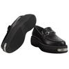 GUCCI Horsebit Leather Loafers 4.5cm Women's Black 796330 AAD30 1000