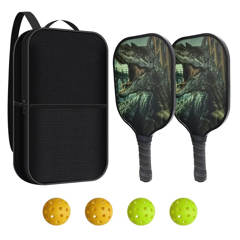 Набор ракеток из стекловолокна Peak для занятий спортом на открытом воздухе Ракетка для пиклбола из углеродного волокна