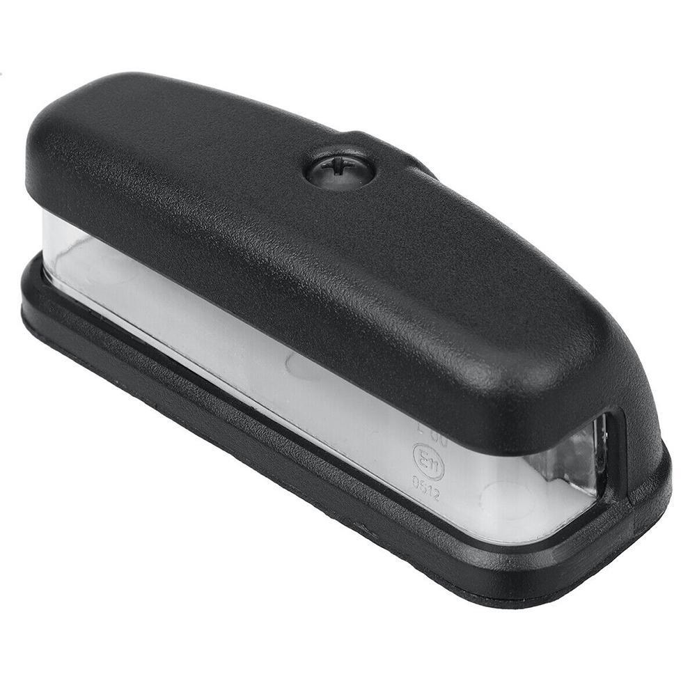 Number Plate Light Shock Resistant 10-30V Clear Lens