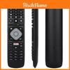 Ir Remote Control For Philips Tv With Durable Black Finish And Easy Use