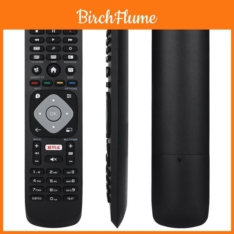 Ir Remote Control For Philips Tv With Durable Black Finish And Easy Use