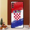 Чехол Флаг Хорватии для Samsung Galaxy S23 Ultra S24 S22 Note 20 Ultra 10 Plus S8 S9 S10 S20 S21 FE