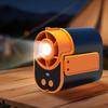 Strong Airflow Waist Clip Fan LED Display Mini Cooling Fan Waist-mounted Fan  Evening Trips