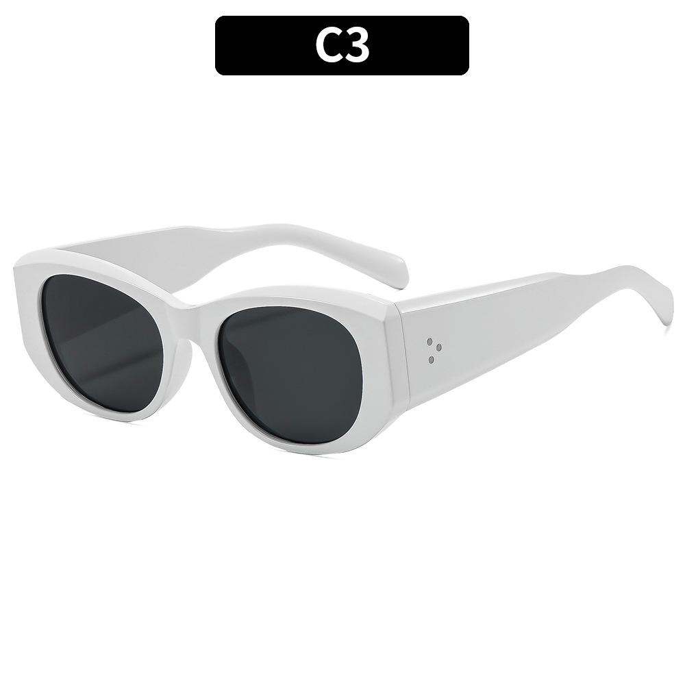 Fashion Korean Version Of The New Cat'S Eye Sunglasses, Advanced Sense Of Personalized Wear, Trendy Sunglasses, Retro Casual Street Glasses