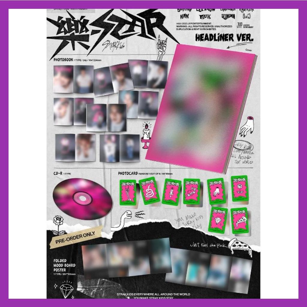 Stray Kids Mini Album Rock-STAR (HEADLINER VER.)