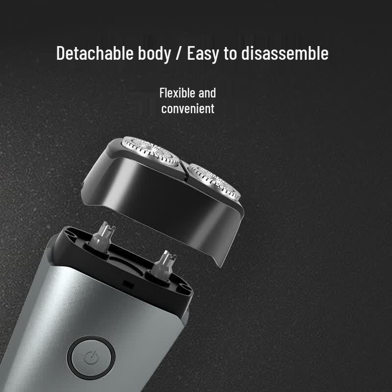 RIWA Электробритва с двумя головками USB-C, штекер CN (адаптер в комплекте)