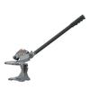 Sheet Metal Shear, Manual Plate Shear, Throatless Benchtop Sheet Cutter for Multiple Purpose, with Solid Steel Frame, Mounting Type, Max Cutting