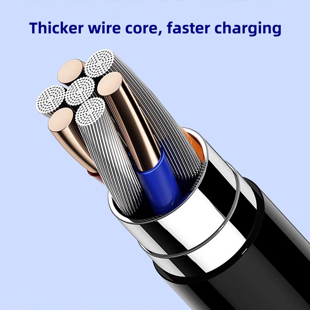 Xiaomi 10 шт. 5A PD 100 Вт Двойной USB C Кабель Super Fast Charge для Samsung S22 S23 S24 Plus Note 20 Ultra A54 A55 Кабель для быстрой зарядки и передачи данных