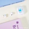 Bluetooth-наушники Sanrio с рисунком кролика в корпусе, украшенном стразами, и брелоком
