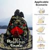 Dungeon Style Customize Your Name Blanket Gift Customizable Blanket Soft Warm Cozy Suitable for Home Decor Seaside Bed Picnics