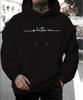 Модная мужская толстовка с капюшоном в уличном спортивном стиле с длинным рукавом и карманом-кенгуру из флиса для осени и зимы