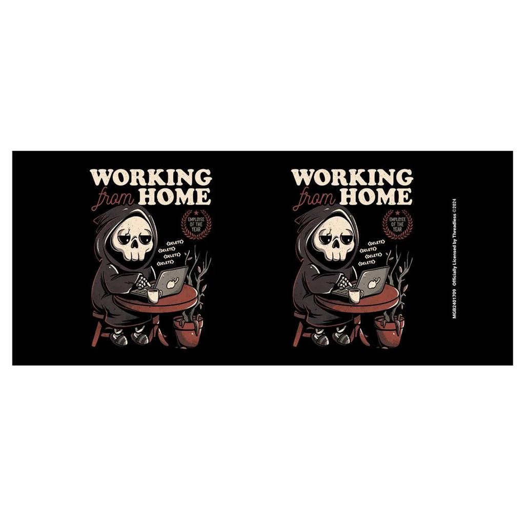 Threadless Working From Home Reaper Mug