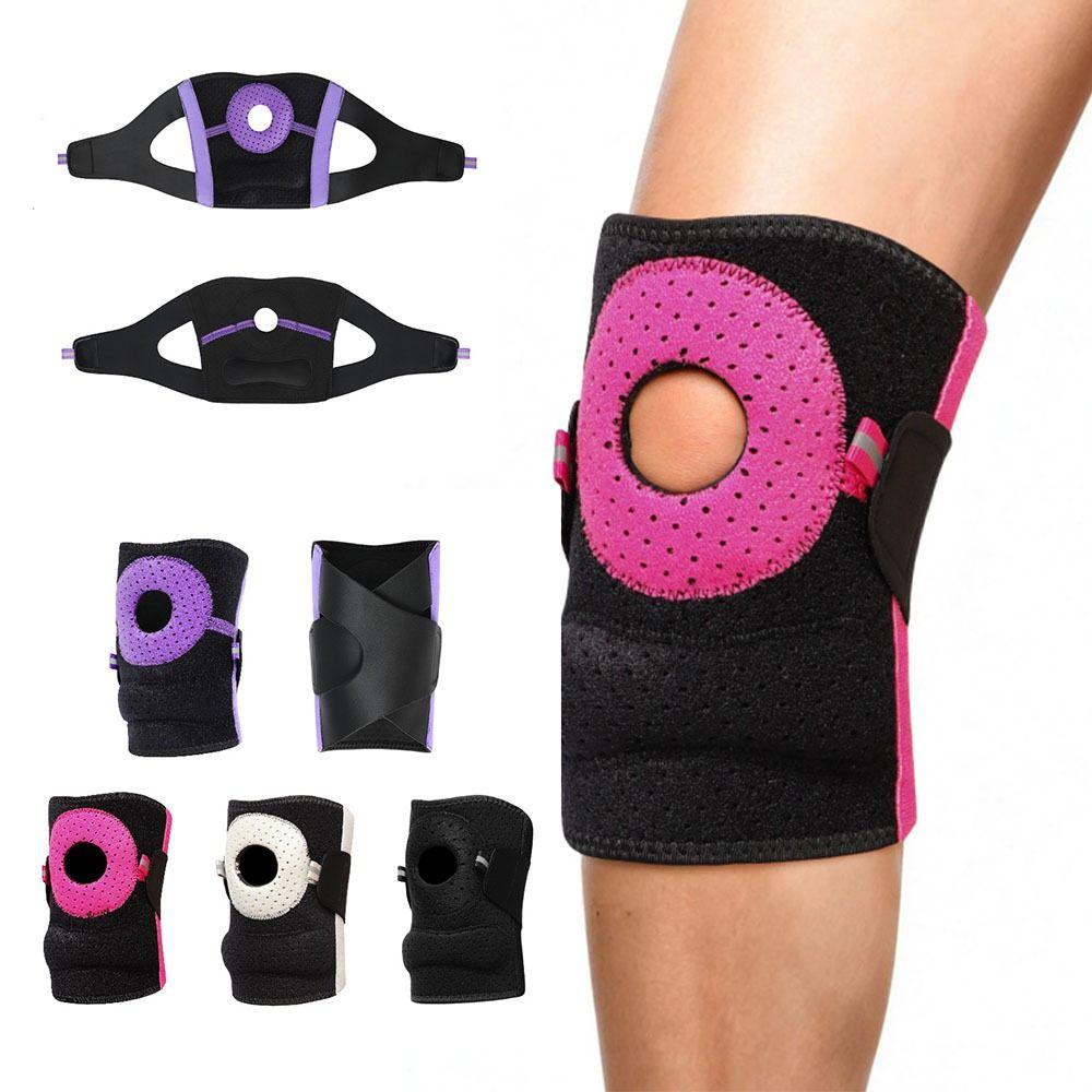 Anti-slip Knee Brace Silicone Patellar Tendon Support Protective Equipment Sports Knee Pad Fitness