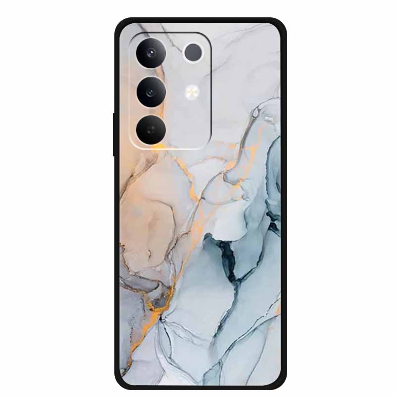 Case For Realme 15x 5G Global Version Marble Capa Soft Silicone Back Cover For Realme 15 X Cases Mica Painted TPU Phone Bumper
