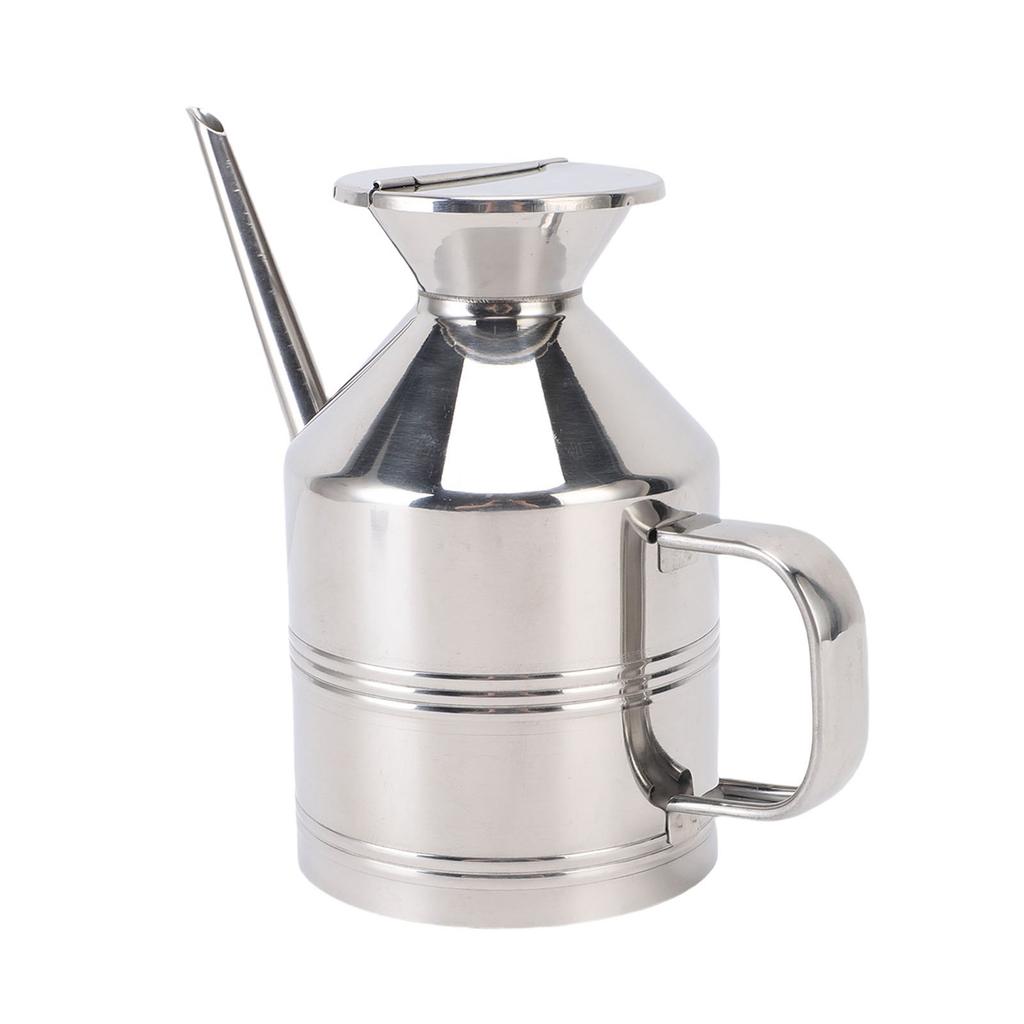 Oil Dispenser Multifunctional 304 Stainless Steel Oil Bottle Container Kitchen Gadget for Soy Sauce Olive Oil Vinegar