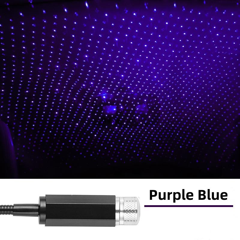 Автомобильные USB Звездные Ночные Огни Внутренние Потолочные Огни Атмосферный Свет USB Внутренний Лазерный Свет Автомобильные Атмосферные Декоративные Огни