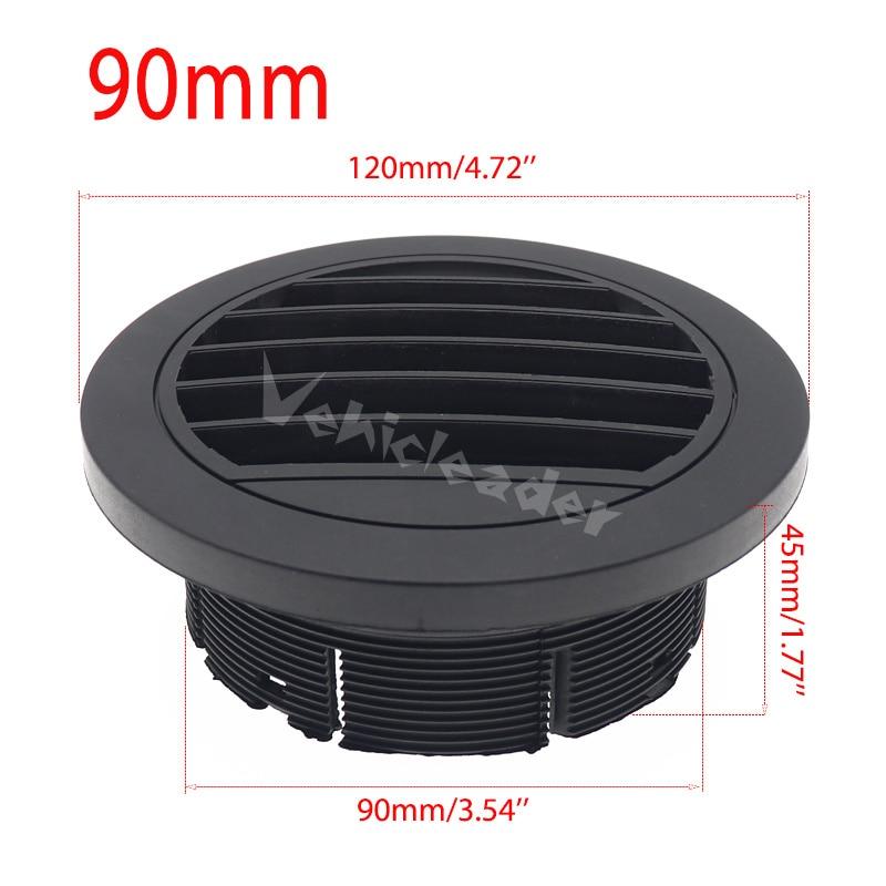 Теплый обогреватель, стояночный обогреватель, 90 мм, 75 мм, 60 мм, 42 мм, вентиляционное отверстие, автомобильный обогреватель, выход воздуха, направленный, вращающийся для автозапчастей для грузовиков Webasto