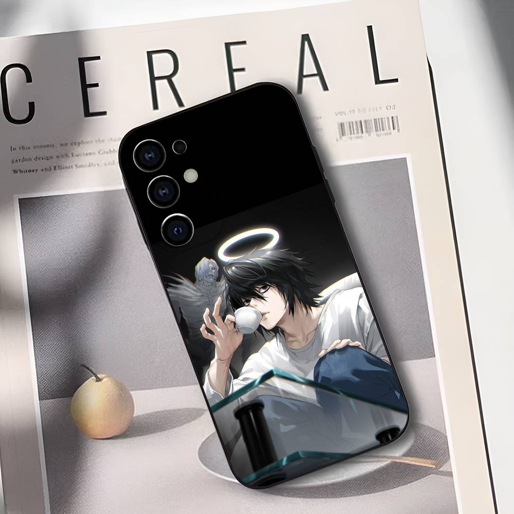 Чехол для телефона L-Lawliet D-Death Note для Samsung S25, S24, S21, S22, S23, S30, Ultra, S20, Plus, Мягкий силиконовый черный чехол