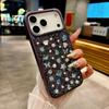 Применимый чехол для мобильного телефона iPhone11promax Чехол для мобильного телефона Apple 11pro 11 Высококлассный роскошный чехол с блестящими бриллиантами DIY
