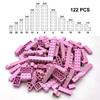 122 шт., толстые фигурки, кирпичи, 12 размеров, строительные блоки «сделай сам», образовательные креативные размеры, совместимые с 3001, пластиковые игрушки для детей