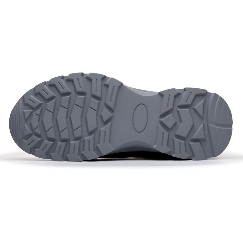 BlueOwl Shield Men's Summer Breathable Anti-Odor Lightweight Steel Toe Anti-Smash Anti-Puncture Safety Work Shoes D291LT Size 43