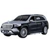 1/24 Scale BENZ GLS600 Car Simulation Alloy Car Model Suitable for Boys Birthday Gift Metal Die-cast Off-road Vehicle Children's Toys