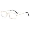 Fashion Anti Blue-ray Reading Glasses Metal Presbyopia Eyeglasses Women Square Round Far Sight Eyewear Vision Care +1.0~+4.0