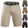Men's Summer Workwear Shorts Loose Casual Five-Point Pants Men's Summer Solid Color Casual Cargo Shorts