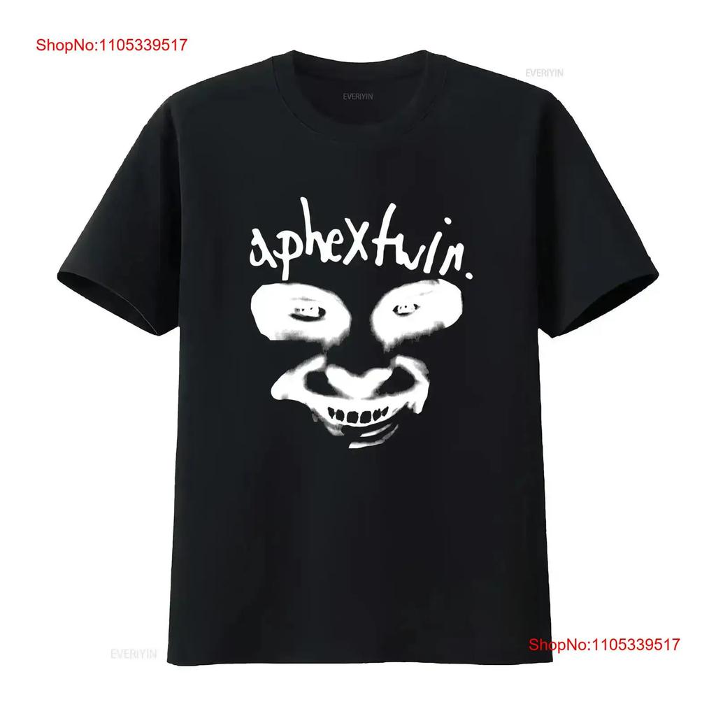 Aphex Twin I Care Because You Do T Shirt For Man Women LB2326 long sleeves vintage Washed Soft
