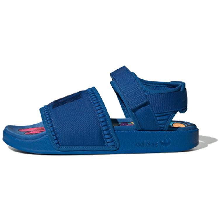 Шлепанцы Adilette Pharrell x Adilette Adidas Originals 2.0 'Синий' FU7613