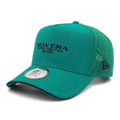 Кепка-тракер New Era 9FORTYA-FRAME DIAMONDERA для гольфа из сетки, цвет северо-западный зеленый, универсальный размер GF, 940AF, D ERA SW VISOR NWGRN, 14391369, NER36G1370