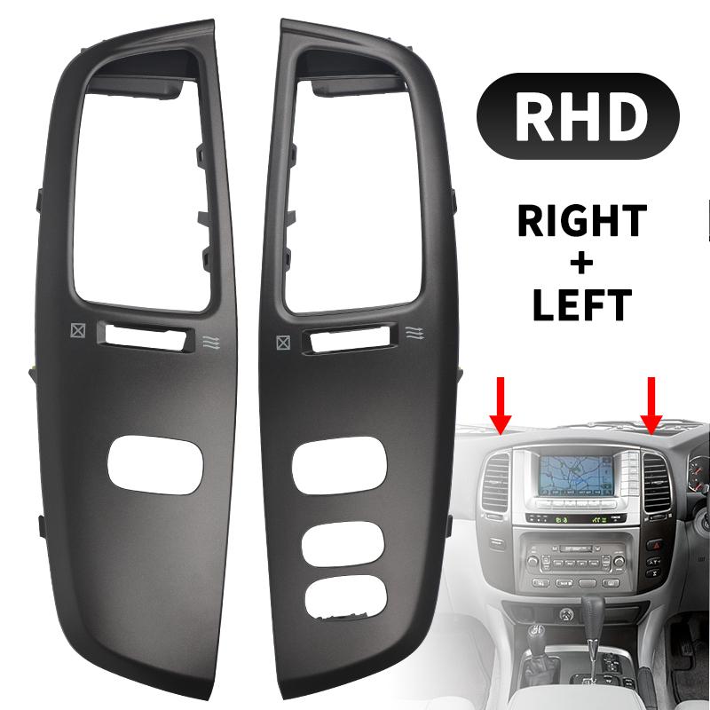 Декоративная панель вентиляционного отверстия кондиционера для Toyota Land Cruiser 100 LC100 FJ100 Ujz100 2003 2004 2005 2006 2007 LHD RHD