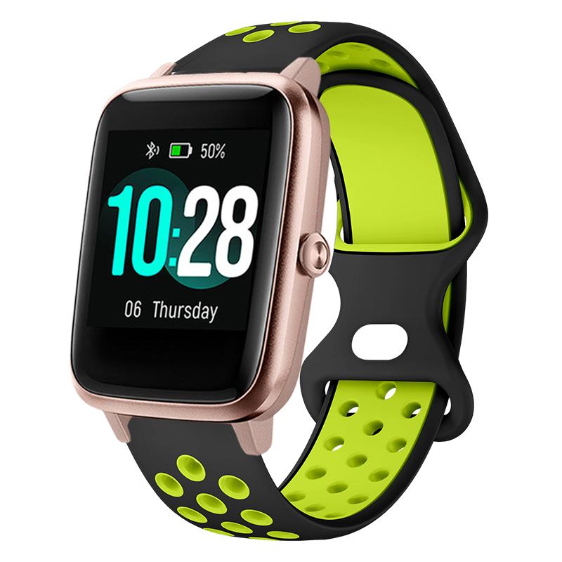 Подходит для Veryfitpro ID205/SW021/SW021/SW025 19мм Ремешок для часов Совместимый с Xiaomi Haylou Solar LS01 19мм Ремешок для часов Универсальный