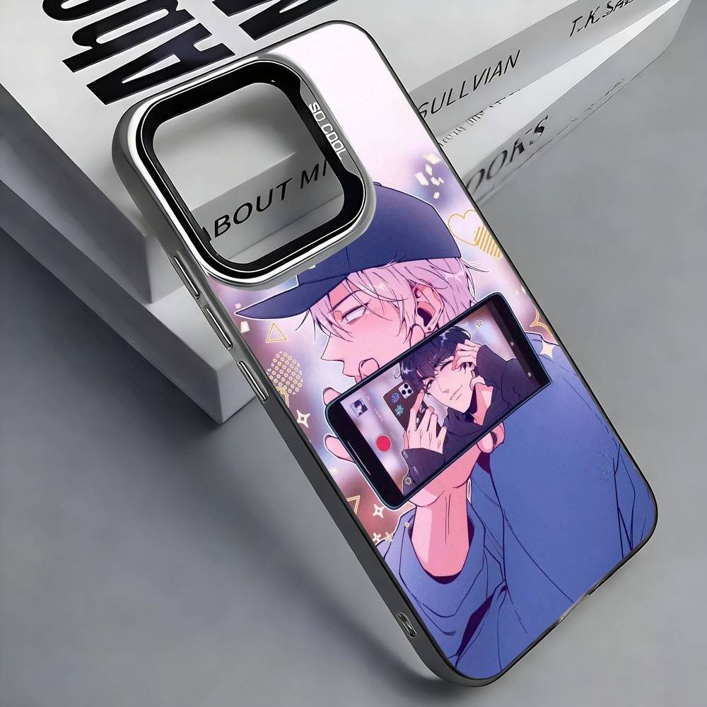 Чехол для телефона I-Ivan T-Till A-Alien Stage для iPhone 17, 16, 15, 14, 13, 12, 11 Plus, Pro Max, Цветной серебристый чехол Funda