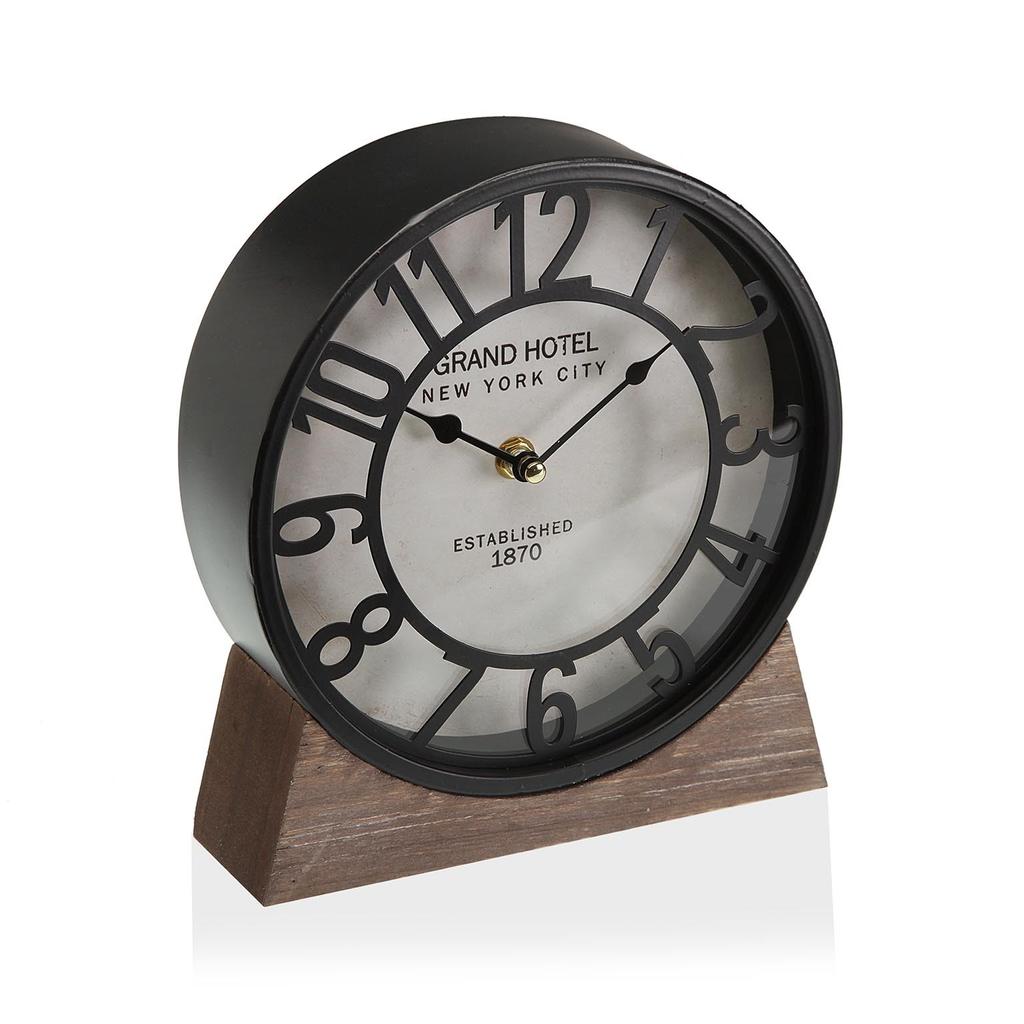 Metal Table Clock 20Cm VERSA 21110266